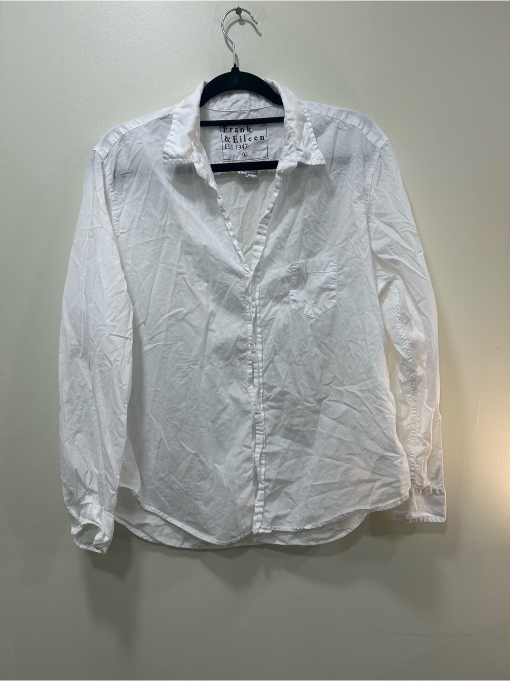 Frank and Eileen Button Up Eileen Blouse